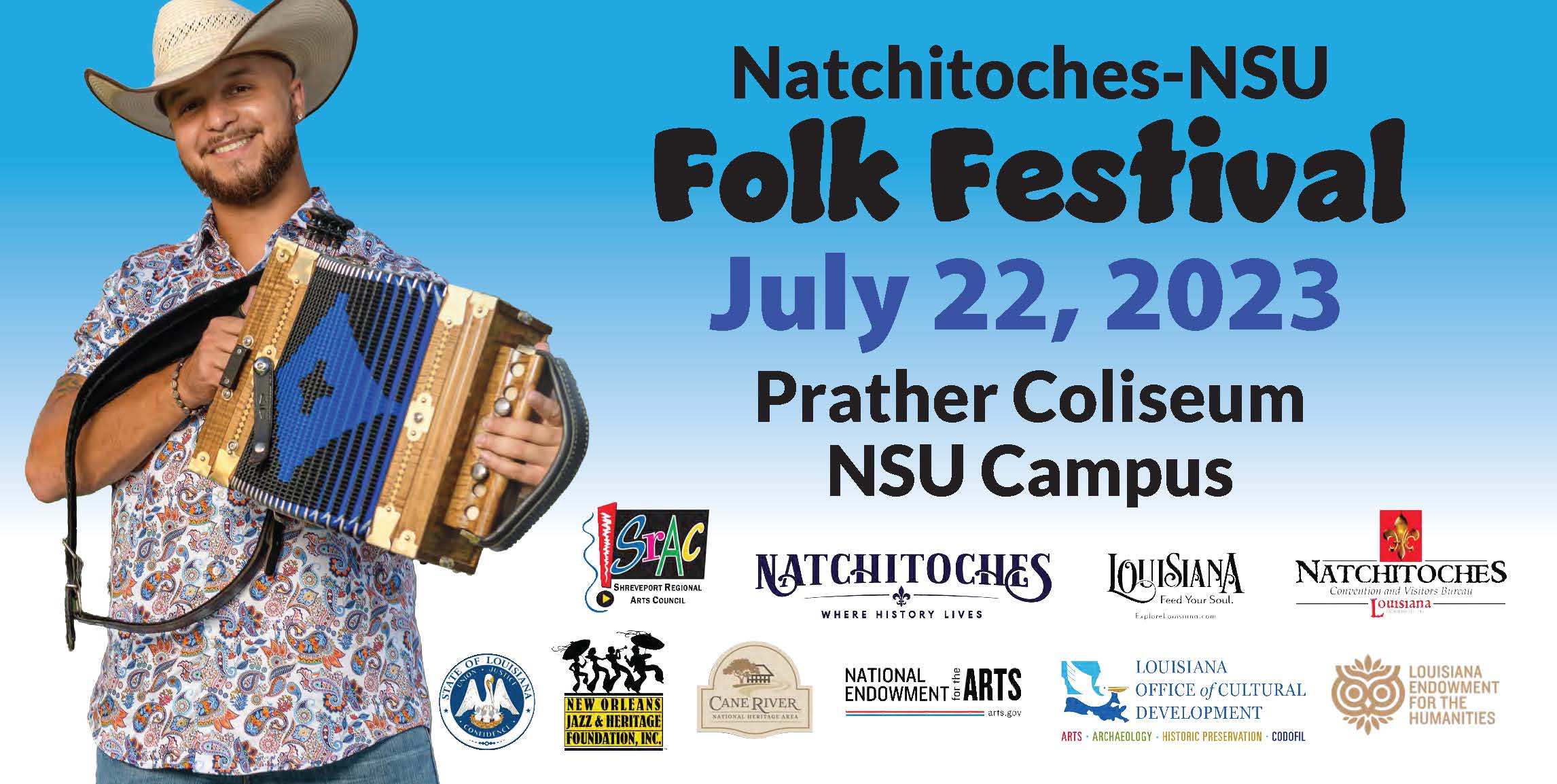 43rd Annual NatchitochesNSU Folk Festival City of Alexandria, LA